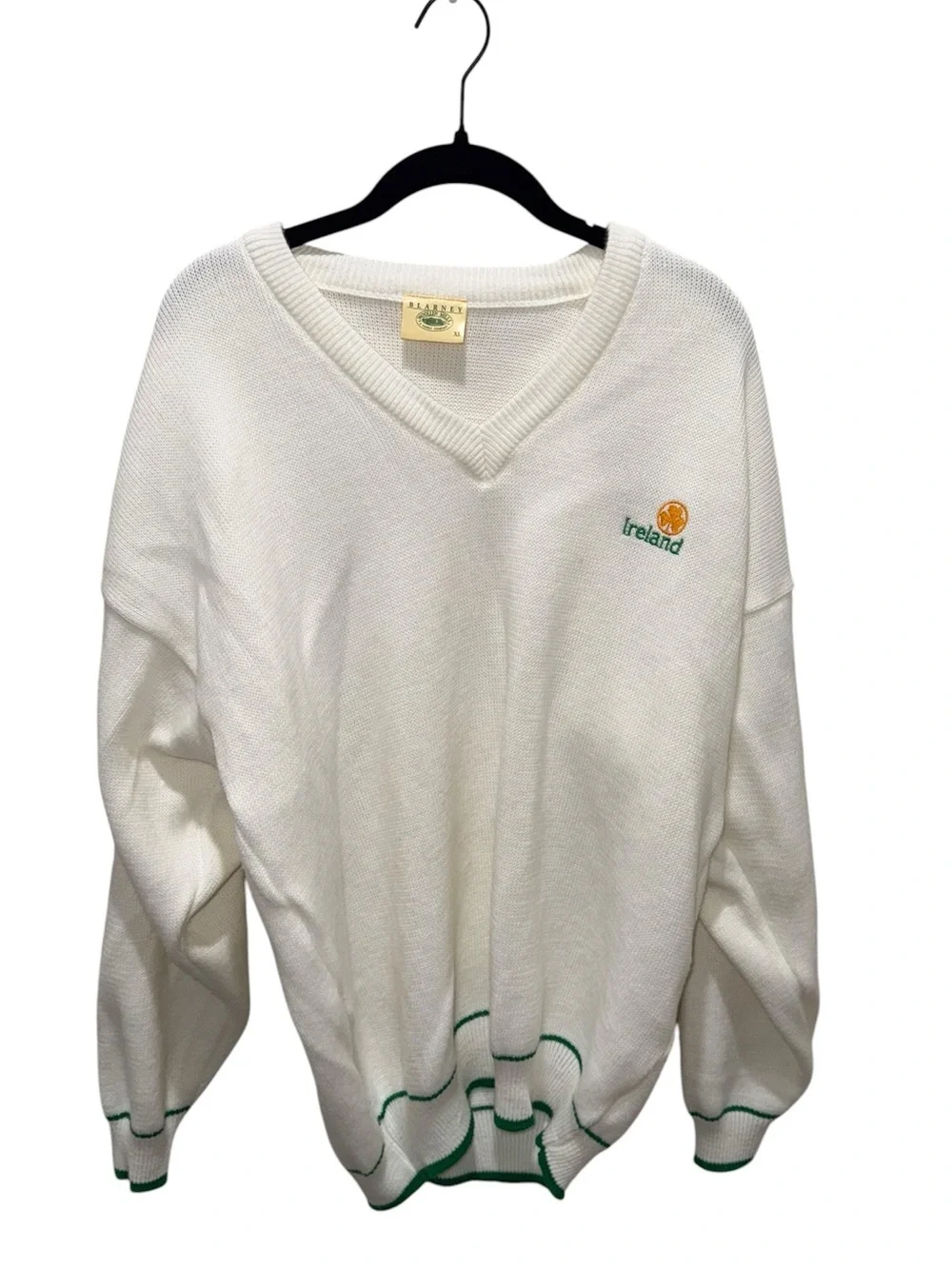 Vintage Blarney Woollen Mills Ireland Pullover Sweater Men’s XL